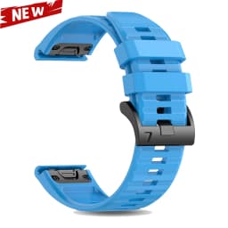QuickFit 22 26mm Silicone WatchBand for Garmin Fenix 6 6X 7 7X 5 5X Plus Epix Pro Enduro 3 Forerunner 970 965 Fenix8 Sport Strap