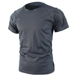 Men Summer Quick Dry Breathable Elastic Military Tactical Shirts Pullerover Hiking Camping Tops Climbing Tees Sports Gym T-shirt