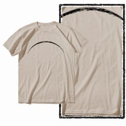G44 Beige Cotton Men's Cool Space Graphic T-shirt |  Streetwear Big Size O-neck men's Tee Tshirt