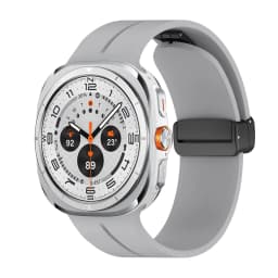Magnetic Band for Samsung Galaxy Watch Ultra 2 Strap 47mm Sport Silicone Bracelet Correa Galaxy Watch 9 8 8 Classic 40mm 44mm