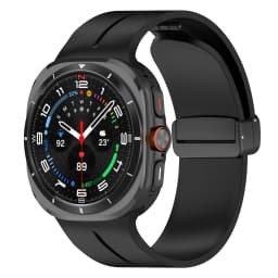 Magnetic Band for Samsung Galaxy Watch Ultra 2 Strap 47mm Sport Silicone Bracelet Correa Galaxy Watch 9 8 8 Classic 40mm 44mm
