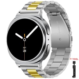 Metal Band for Samsung Galaxy Watch 9 8 40mm 44mm 8 Classic 46mm Stainless Steel Strap for Galaxy Watch Ultra 2026 47mm Bracelet
