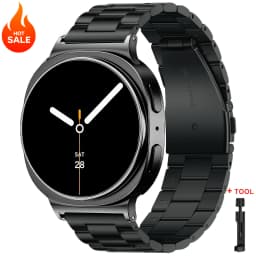 Metal Band for Samsung Galaxy Watch 9 8 40mm 44mm 8 Classic 46mm Stainless Steel Strap for Galaxy Watch Ultra 2026 47mm Bracelet