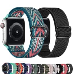 Scrunchie Strap for Apple watch 10 11 band 40mm 44mm 45mm 41mm 46mm 49mm Elastic correa bracelet iWatch series 9 8 7 se Ultra2 3