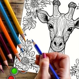28 Pages Mandala Animals Coloring Book for Adult Stress Reduction | Colouring Book for Stress Relief and Mood Reduction Valentin