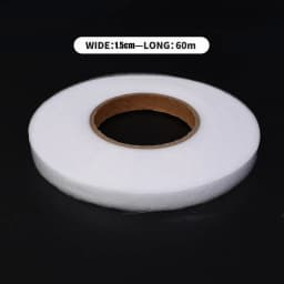 60M Interlining Adhesive Tape Double-sided Non-woven Clothes Ironing Hem Tapes DIY Sewing Interlining for Shorten Repair Pants
