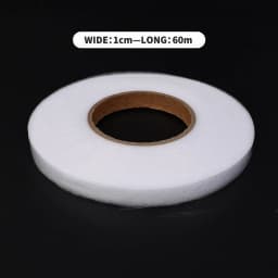 60M Interlining Adhesive Tape Double-sided Non-woven Clothes Ironing Hem Tapes DIY Sewing Interlining for Shorten Repair Pants