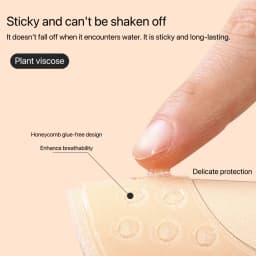 1pcs Women Invisible Push Up Bra Backless Strapless Bra Seamless Front Closure Bralette Underwear Silicone Self-Adhesive Bra Pad