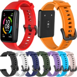Strap For Huawei Band 6 Soft Bracelet Sport Wristband Buckle Watchband For Huawei Honor 7 6 Smartwatch Correa Belt Accessories