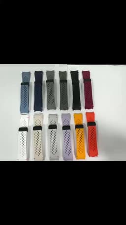 Magnetic Band For Samsung Galaxy Watch 8 9 44mm 40mm Strap Silicone Sport Breathable Correa Bracelet Galaxy Watch 8 Classic 46mm