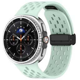 Magnetic Band For Samsung Galaxy Watch 8 9 44mm 40mm Strap Silicone Sport Breathable Correa Bracelet Galaxy Watch 8 Classic 46mm