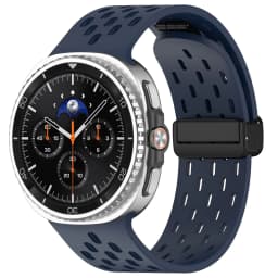 Magnetic Band For Samsung Galaxy Watch 8 9 44mm 40mm Strap Silicone Sport Breathable Correa Bracelet Galaxy Watch 8 Classic 46mm