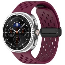 Magnetic Band For Samsung Galaxy Watch 8 9 44mm 40mm Strap Silicone Sport Breathable Correa Bracelet Galaxy Watch 8 Classic 46mm