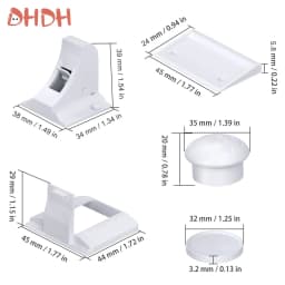 New Style Baby Safety Lock Invisible Magnetic Locks Baby Proofing Products Safety Accessories Self-adhesive or Screw Fixed