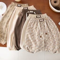 1-8yr Old Kids Clothes Floral Print Harem Pants Fashion Bear Casual Loose Children's Wear Trousers Boys Girls Thin Wide Leg Pant