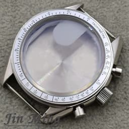 High Quality VK63 Case 39.7mm Moonswatch Metal Case Chronograph Case Bezel, VK63 Fashion Business Watch Sealed Back Moon Watch
