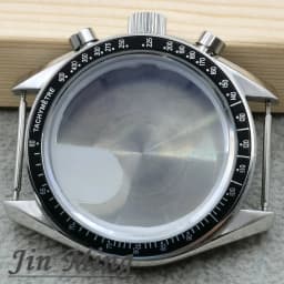 High Quality VK63 Case 39.7mm Moonswatch Metal Case Chronograph Case Bezel, VK63 Fashion Business Watch Sealed Back Moon Watch