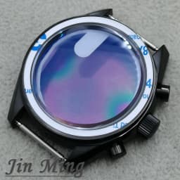High Quality VK63 Case 39.7mm Moonswatch Metal Case Chronograph Case Bezel, VK63 Fashion Business Watch Sealed Back Moon Watch