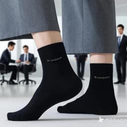 5 Pair5High Quality Man Bamboo Socks Sweat Absorbing Deodorizing Men's Business Casual Dress Socks Men Black Long Socks Gift Sox