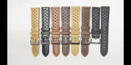 18mm 20mm 22mm Vintage Calfskin Strap Universal Cowhide WatchBand Breathable Bracelet for Men Women Sport Wristbelt Accessory