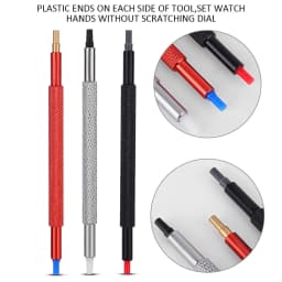 3pcs /lot Watch Hand Pressers Pusher Fitting Set Kit Watchmakers Wristwatch Repair Tool Watch Hand Presser