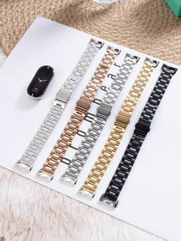 Straps for Xiaomi Mi Band 10 9 8 nfc miband10 Metal Stainless Steel Pulseira Correa Bracelet Mi band 10 Wrist Replacement Belt