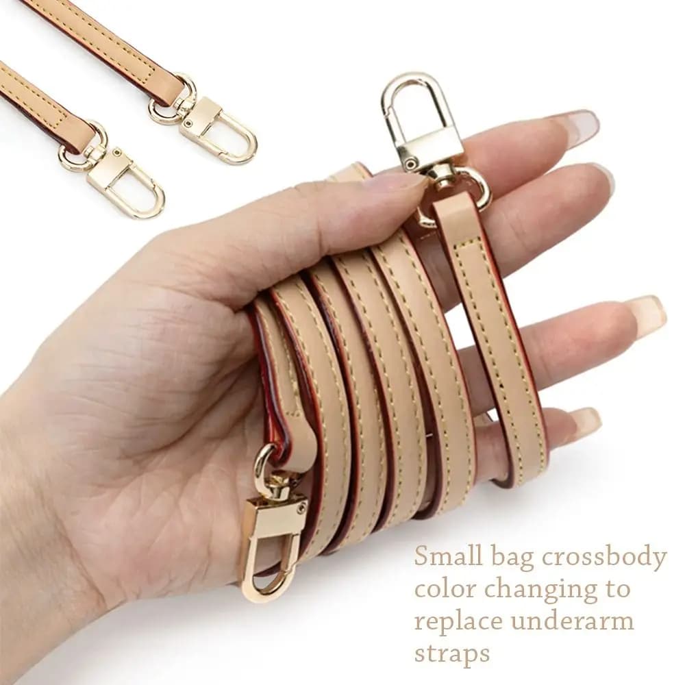 60/90cm Adjustable Women Bag Strap Handbag Handle Shoulder Crossbody Belt Genuine Leather Bag Strap Replacement Bag Accessories
