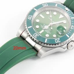 Durable Stainless Steel Anti-fade Precise-join Watchstrap End Link for Rolex Daytona Black Submariner Datejust 20 21mm Black