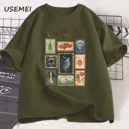 Vintage Twilight Forks T-shirt Book Lover Cotton Men Women Tshirt Unisex Clothing Summer Aesthetic High Quality Tees Shirts
