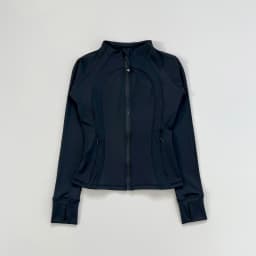 Women's Multi-Color Sports Knit Jacket, Casual Long-Sleeve Top, Fashion Solid-Color Yoga Outerwear, 2025 New Arrival