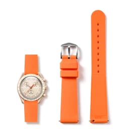 20mm Quick Release Silicone Watch Strap for Omega X Swatch Joint MoonSwatch Watchband Soft Bracelet Accessories Wristband