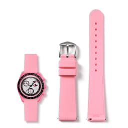 20mm Quick Release Silicone Watch Strap for Omega X Swatch Joint MoonSwatch Watchband Soft Bracelet Accessories Wristband