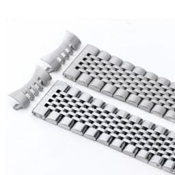18mm 20mm 22mm Solid Stainless Steel Strap for Seiko for Omega Metal Watchband Quick Release Folding Buckle Bracelet Accessories