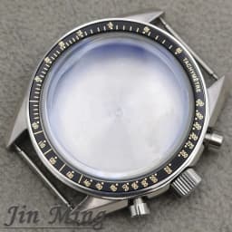 High Quality VK63 Case 39.7mm Moonswatch Metal Case Chronograph Case Bezel, VK63 Fashion Business Watch Sealed Back Moon Watch
