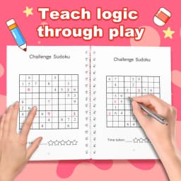 Sudoku Puzzle Book for Smart Kids | Fun Logic Games to Boost Focus, Thinking & Problem-Solving