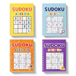 Sudoku Puzzle Book for Smart Kids | Fun Logic Games to Boost Focus, Thinking & Problem-Solving