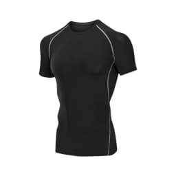 Men's Shoulder Quick Drying Vest, Sports Tight Fitting Vest Super Elastic Breathable Sweat Absorbing, Running, Fitness Training