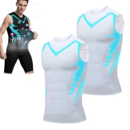 Men's Shoulder Quick Drying Vest, Sports Tight Fitting Vest Super Elastic Breathable Sweat Absorbing, Running, Fitness Training