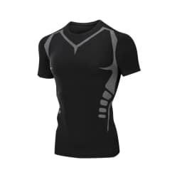 Men's Shoulder Quick Drying Vest, Sports Tight Fitting Vest Super Elastic Breathable Sweat Absorbing, Running, Fitness Training