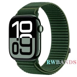 Nylon loop Strap For Apple Watch Band 46mm 42mm 45mm 44mm 40mm 41mm 38 49 mm Bracelet For IWatch Series Ultra 11 10 9 8 7 6 SE 5