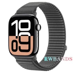 Nylon loop Strap For Apple Watch Band 46mm 42mm 45mm 44mm 40mm 41mm 38 49 mm Bracelet For IWatch Series Ultra 11 10 9 8 7 6 SE 5