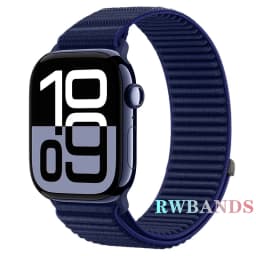 Nylon loop Strap For Apple Watch Band 46mm 42mm 45mm 44mm 40mm 41mm 38 49 mm Bracelet For IWatch Series Ultra 11 10 9 8 7 6 SE 5