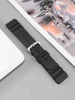 22mm Resin Watch Band For Casio MDV-106 MDV-107 Duro Marlin AMW-360 MTH-3050 MTP-VD01 Men's Dive Watch SEIKO Replacement Strap