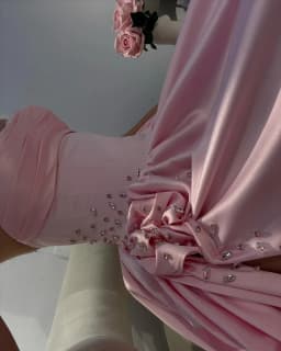 Wedding Dresses A-Line Strapless Floor-Length Pleat Bridal Dress Side Silt Flower Gown High Quality Prom Party Gowns Customized
