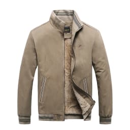 2025 Autumn Men Jackets 100% Cotton Chaqueta Casual Solid Fashion Vintage Warm Vestes Coats High Quality M-5XL Winter Jacket Men