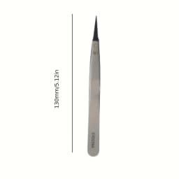 ESD anti-static precision tweezers - anti-static tips, heavy-duty metal,suitable for electronics,Electronics & Jewelry Repair