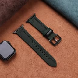 Genuine Leather loop strap For Apple watch Ultra2 band 44mm 45mm 49mm 40mm 42/46mm/41mm bracelet iWatch series 10 9 8 7 4 5 6 se