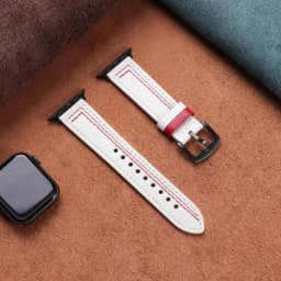 Genuine Leather loop strap For Apple watch Ultra2 band 44mm 45mm 49mm 40mm 42/46mm/41mm bracelet iWatch series 10 9 8 7 4 5 6 se