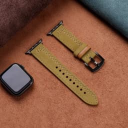 Genuine Leather loop strap For Apple watch Ultra2 band 44mm 45mm 49mm 40mm 42/46mm/41mm bracelet iWatch series 10 9 8 7 4 5 6 se