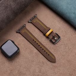 Genuine Leather loop strap For Apple watch Ultra2 band 44mm 45mm 49mm 40mm 42/46mm/41mm bracelet iWatch series 10 9 8 7 4 5 6 se